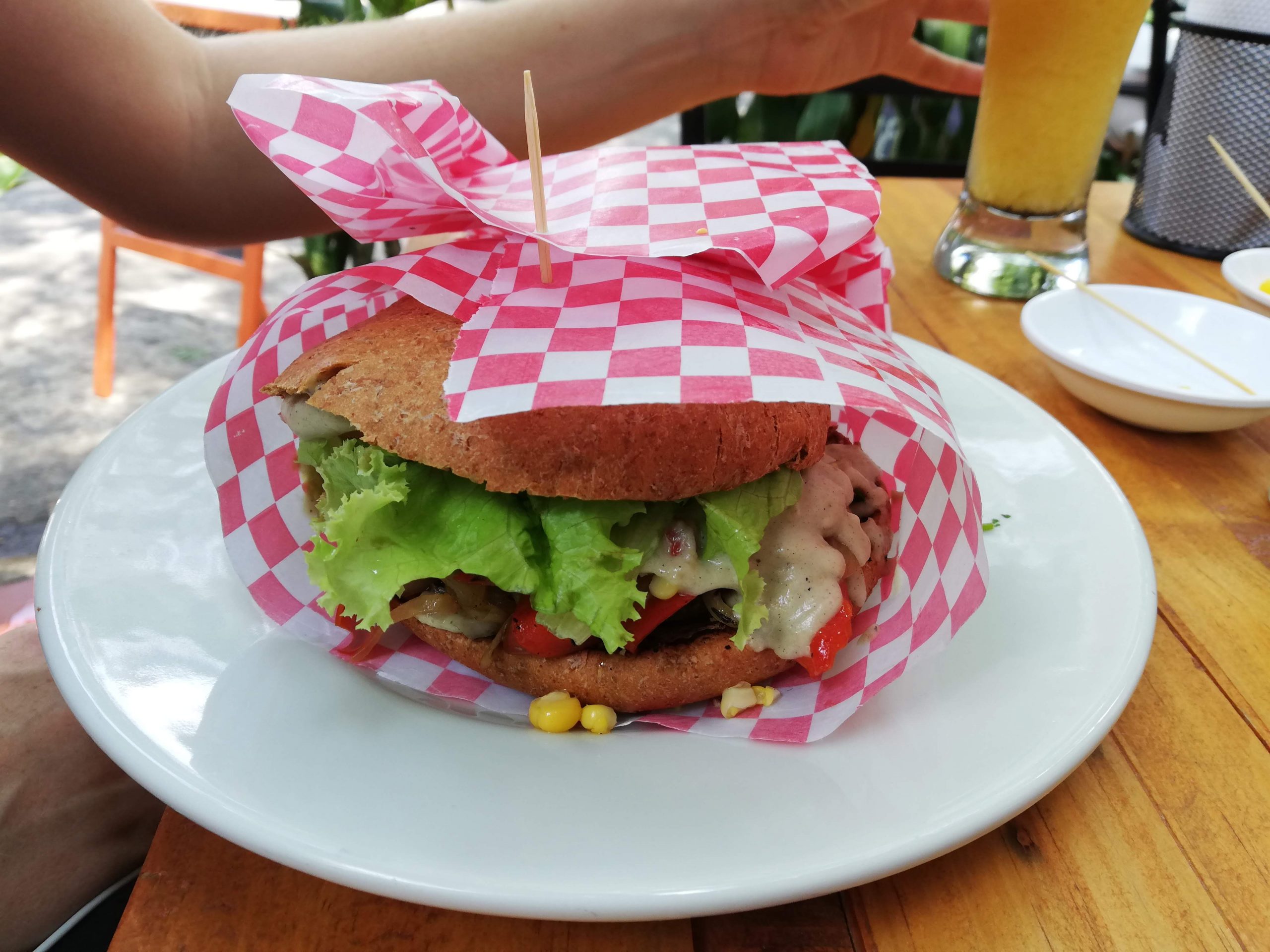 Vegeterian burger