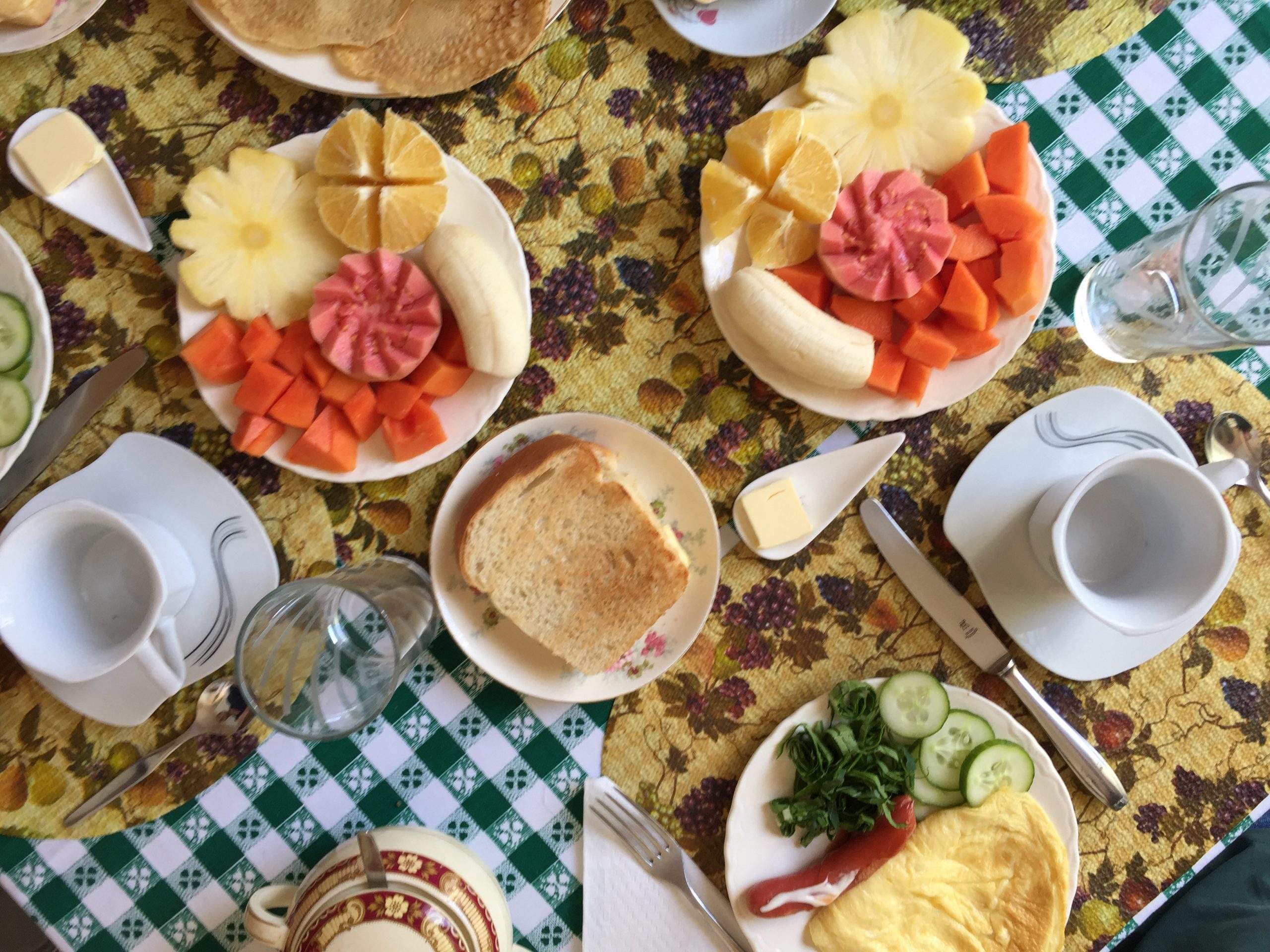 Vegeterian Cuban Breakfast