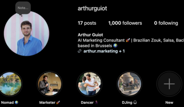 Arthur Guiot - New Instagram 2